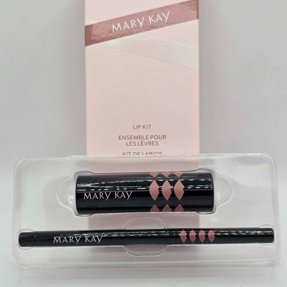 Mary Kay Lip Kit Set Lip Liner & Lipstick Nude New Limited Edition Discontinued